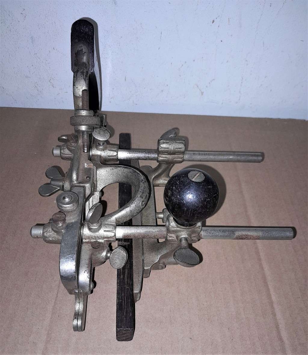 STANLEY No45 SWEETHEART COMBINATION PLANE WITH ATTACHMENT & 30 CUTTERS - ORIG BOX  -See Pictures