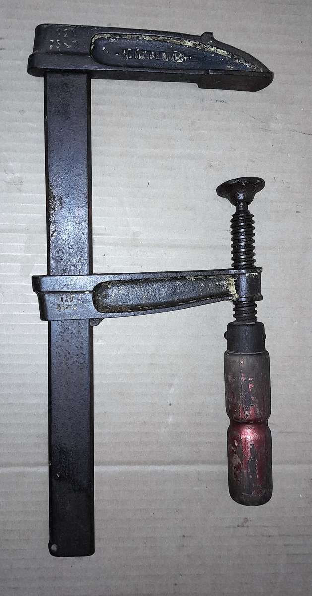 VINTAGE HENRY BOKER `F` CLAMP - PLEASE SEE PICTURES FOR OVERALL CONDITION
