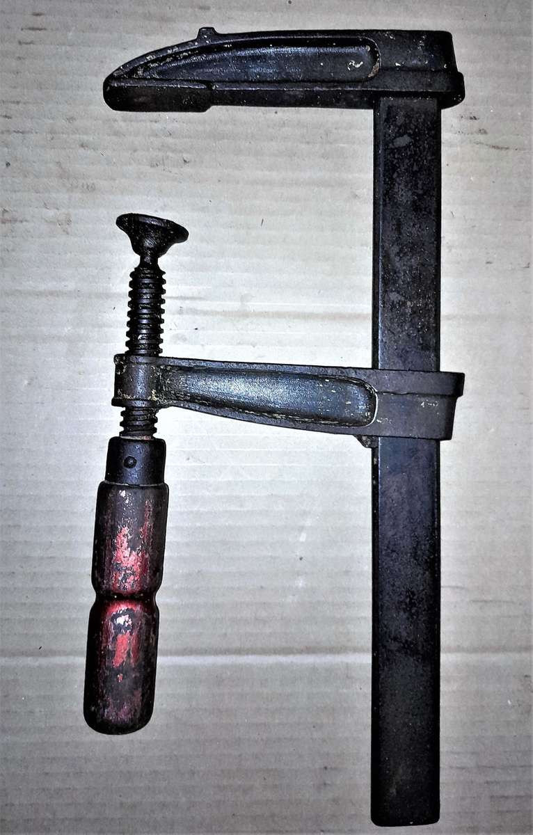 VINTAGE HENRY BOKER `F` CLAMP - PLEASE SEE PICTURES FOR OVERALL CONDITION