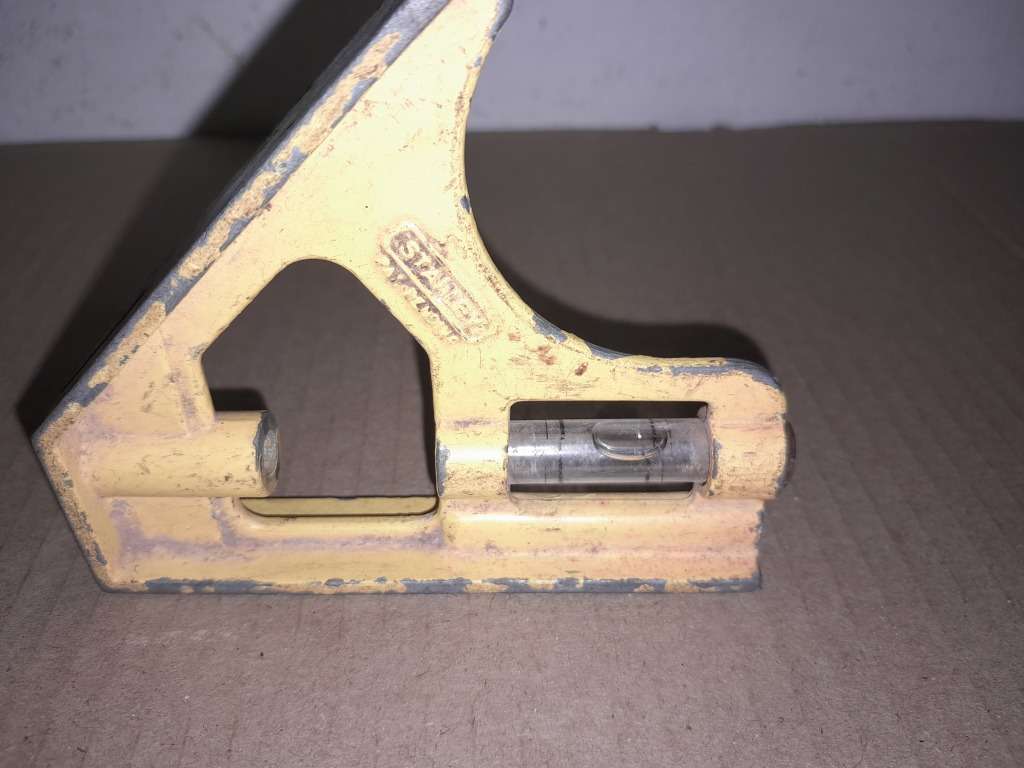 A STANLEY COMBINATION ANGLE RULE + EXTRA ANGLE ATTACHMENT - SEE PICTURES