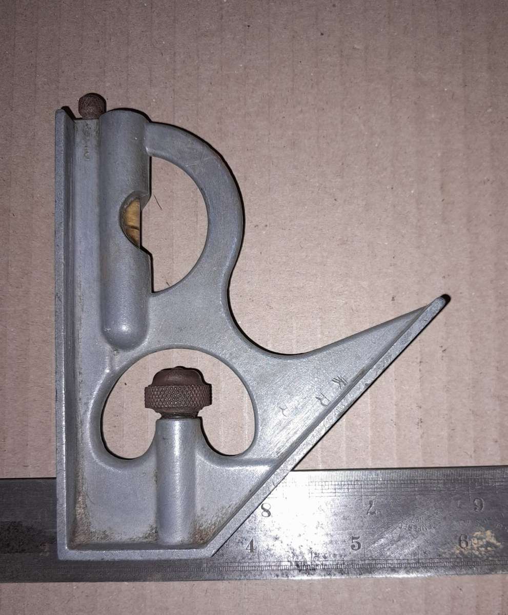 BROWN & SHARPE ANGLE SLIDING RULE & BROWN & SHARPE MICROMETER -C DESC