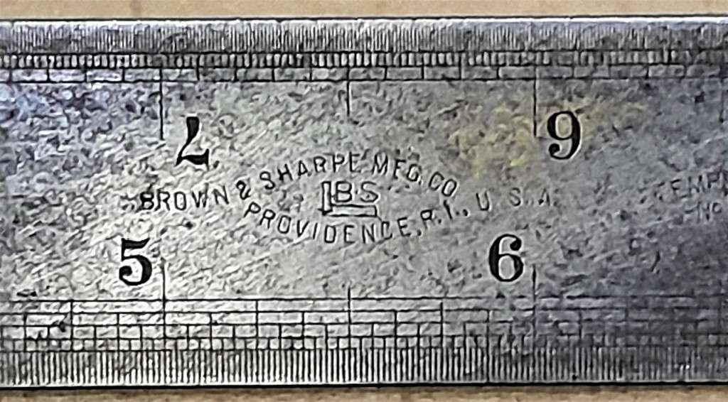 BROWN & SHARPE ANGLE SLIDING RULE & BROWN & SHARPE MICROMETER -C DESC