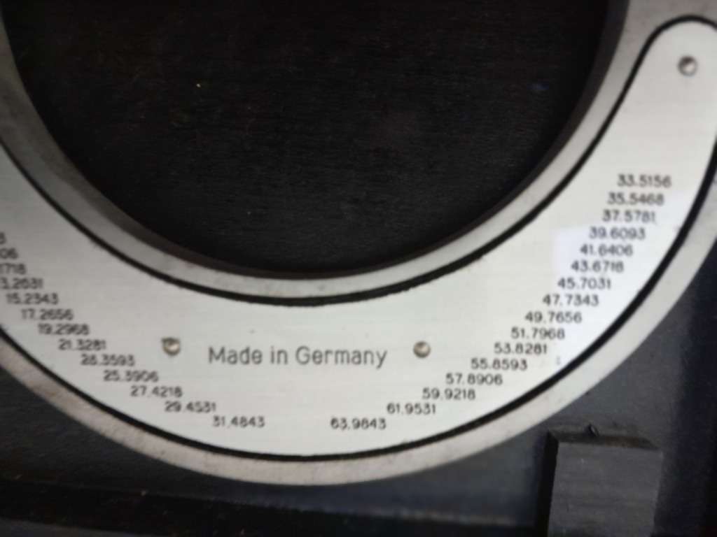 Helios 2`-3` micrometer made in Germany - like new (NOS??)  -see pic