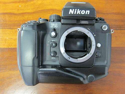Nikon F4 film camera