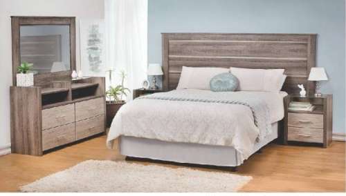 Bedroom Suite / set (Headboard /Pedestals / Dresser)