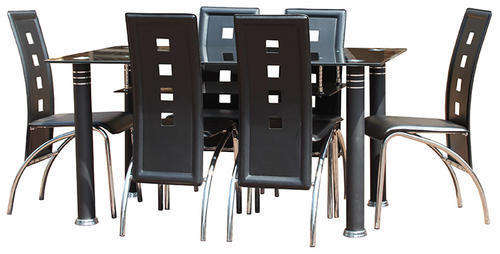Dining Suite / Dinette set (7 Piece Tempered Glass 10mm)