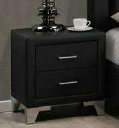 Bedroom Suite / Set  Headboard/ Base /  Foot-board /Pedestals) (Black OR white)