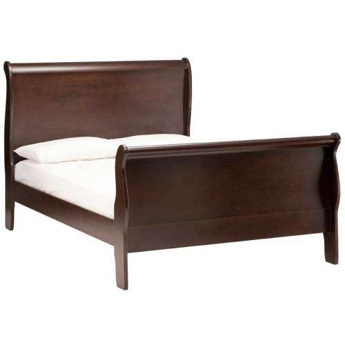 Sleigh beds double size on auction