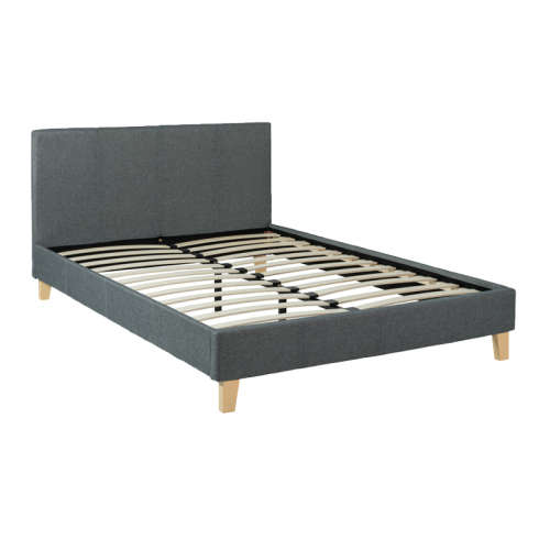 Fabric sleigh bed frames queen sizes