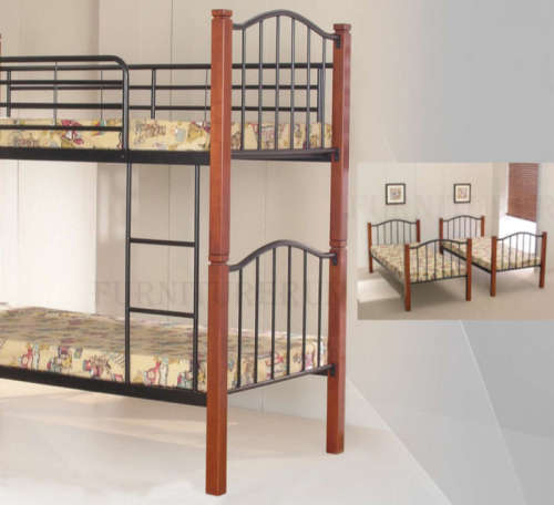 Bunk beds (double- two singles)