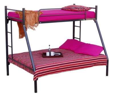 Bunk beds   - tribunk -double bottom single top