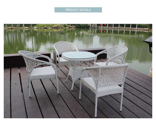 Outdoor patio furniture (5 piece ) Cream colour