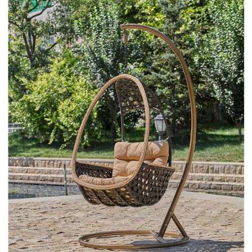 Swing hanging egg chair (patio / garden / balcony)