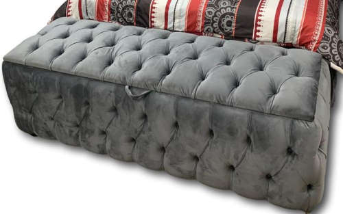 Ottoman / fabric linen box