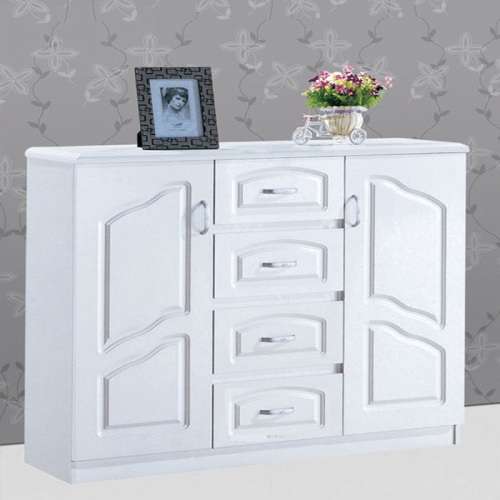 Two door / four drawer chest of drawers / mini robes