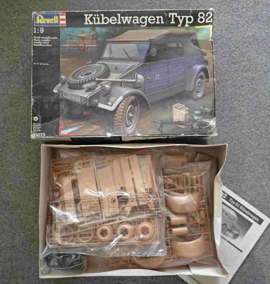 Revell 1/9 scale VW Kübelwagen - Large