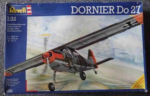 Revell 1/32 Dornier 27 - large scale, decals & rubber tyres
