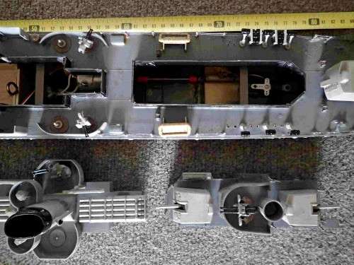 Lindberg 1/125 USS Fletcher large built model - 90cm long (for collection only)