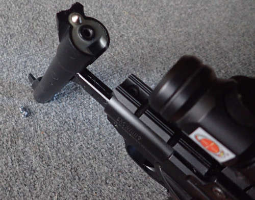 Browning Buck Mark URX  .177 Pellet pistol with red dot laser sight