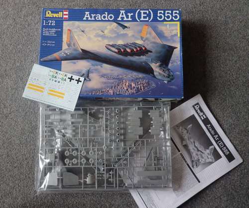 Revell 1/72 Arado E555 Jet bomber