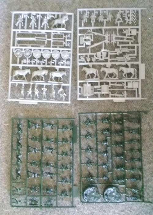 1/72 German Infantry and Artillery Set