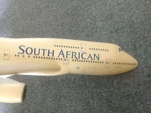 SAA Boeing 747 airline advertising/sales model (ca. 1998)