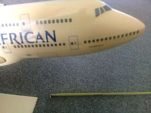 SAA Boeing 747 airline advertising/sales model (ca. 1998)