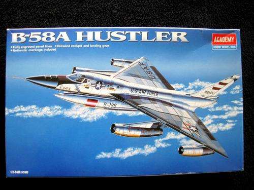 Academy 1/144 B58 Hustler jet bomber kit - FURTHER PRICE REDUCTION!