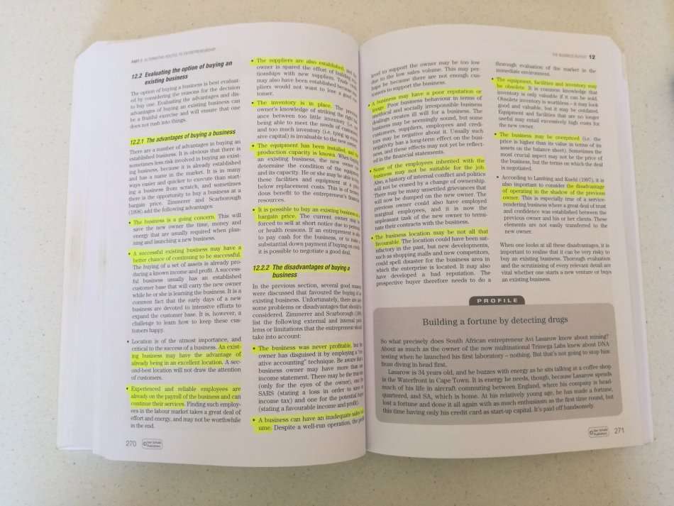 Entrepreneurship - a south african perspective