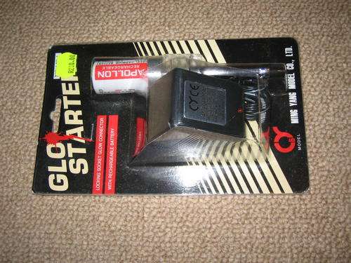 GLO STARTER WITH RECHARGABLE BATTERY