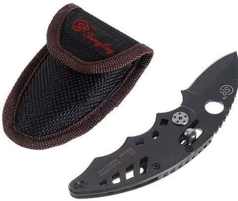 *LOW START* STOCK CLEARANCE * ONLY 2 LEFT* Columbia Dragon Knife with Pouch
