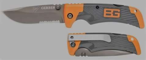 STOCK CLEARANCE * GERBER Bear Grylls Scout Knife*