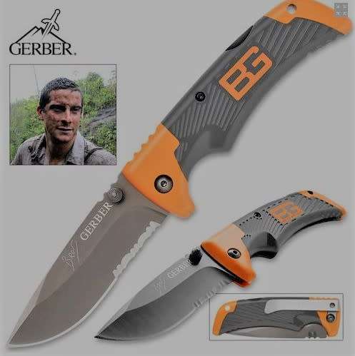 STOCK CLEARANCE * GERBER Bear Grylls Scout Knife*