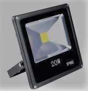 20W LED Floodlight Grey - NEW DESIGN - Slim Version - Save up to 90% Energy!!!