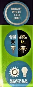 *ONLY 4 TO GO*QUALITY SOLAR SECURITY LIGHT WITH SENSOR AND REMOVABLE RECHARGEABLE BATTERIES