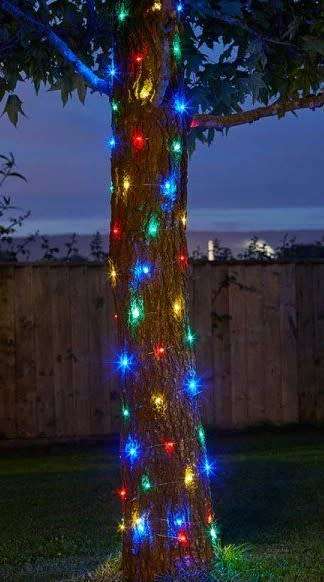 *FREE SHIPPING*  50 LED SOLAR FAIRY LIGHTS MULTI