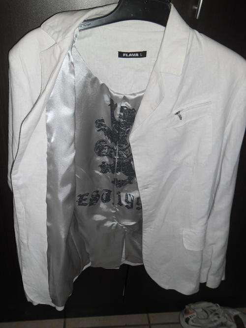 Mens casual linen jacket