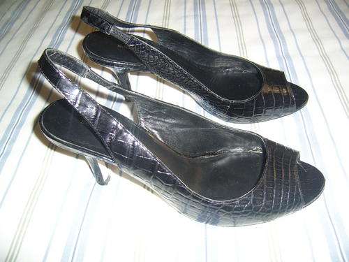 'Banana Republic' Elegant patent sandals - Size 5