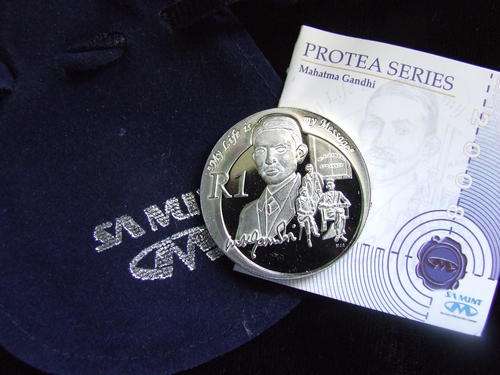 2008 PROTEA UNC SILVER R1 CERTIFICATE OF AUTHINTICITY