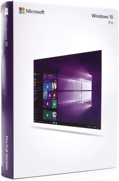 Windows 10 Professional - Genuine Lifetime Activation - For 32 & 64 Bit Operating Systems
