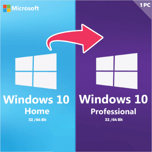Windows 10 Home to Pro Upgrade Key