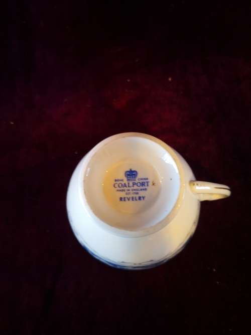 Coalport Revelry Cup and Saucer