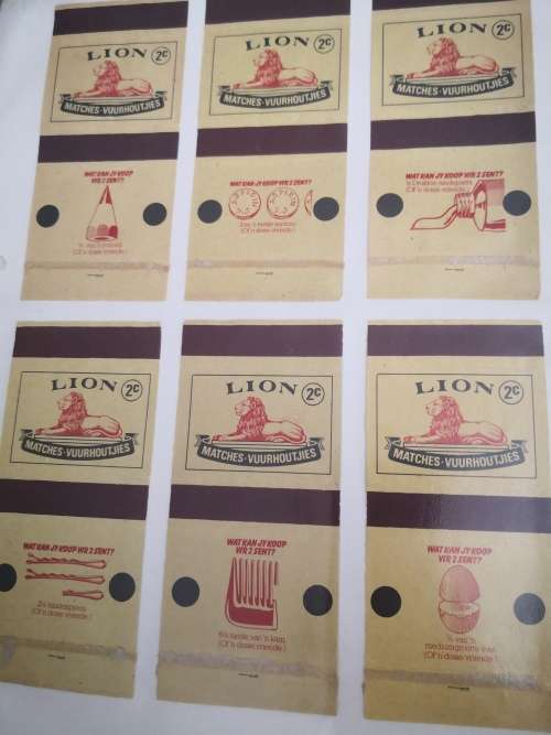 Lion Springbok Matchbox Collection