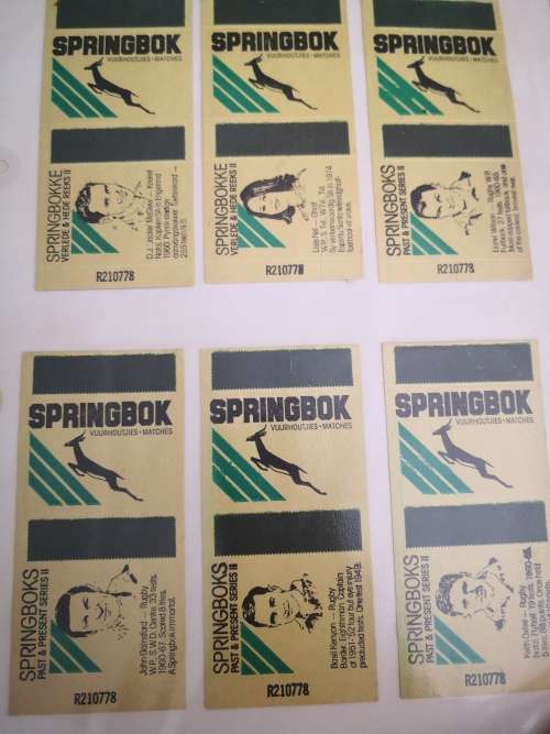 Lion Springbok Matchbox Collection