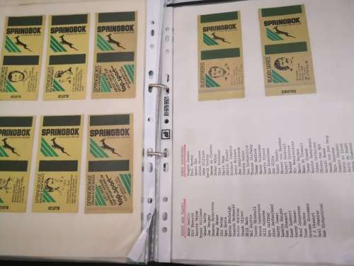 Lion Springbok Matchbox Collection