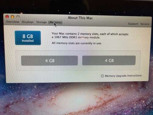 Macbook Pro Mid 2010, i7, 8gb Ram, Intel HD Graphics see photos please