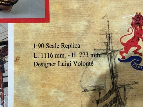 H.M.S Victory 104 Gun Vessel rate vessel wooden model ship