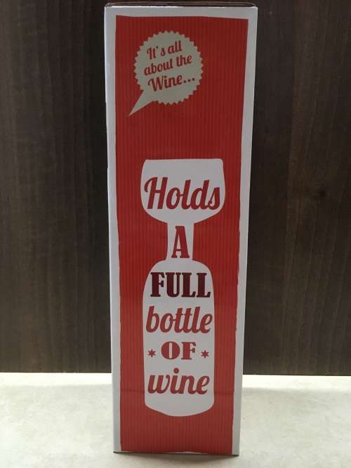 Novelty Wine Glass Bottle