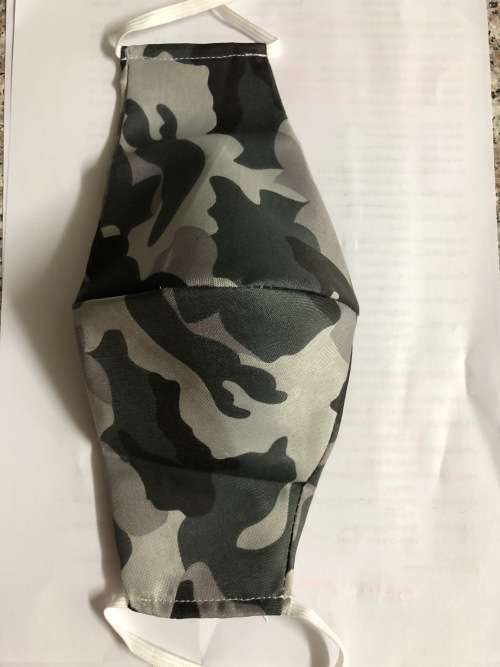 Face Masks Cotton (3 Layers) Camouflage
