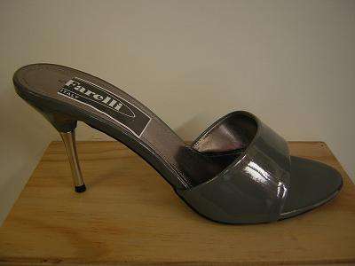 GINO FARELLI  ELEGANT SANDAL - PLS91135GR GREY SLIP ON